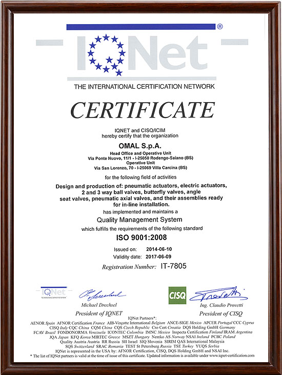 Certificate Quality Management System